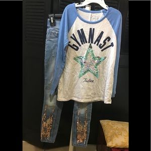 🤩Justice flip sequins 8🤩